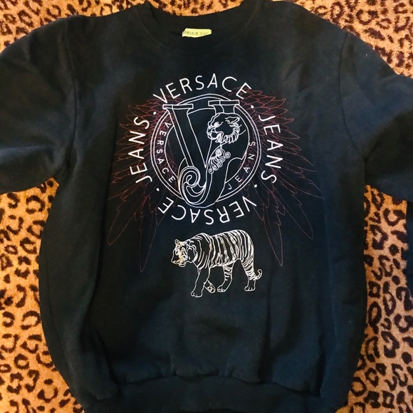 versace tiger sweater